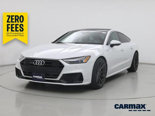 White 2019 Audi A7 Prestige