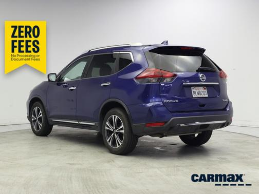 Blue 2018 Nissan Rogue SL