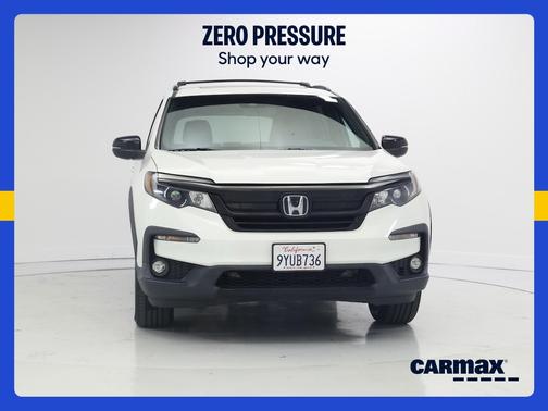 White 2022 Honda Pilot Trailsport
