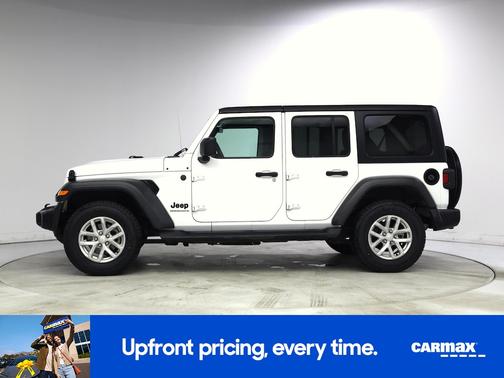 White 2023 Jeep Wrangler Unlimited Sport S