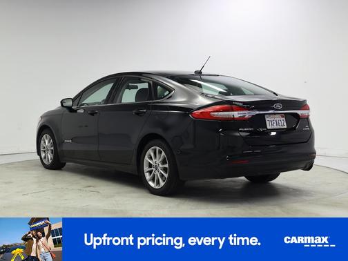 Black 2017 Ford Fusion Hybrid SE