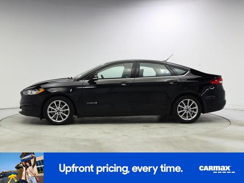 Black 2017 Ford Fusion Hybrid SE