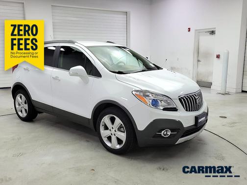 White 2016 Buick Encore Leather