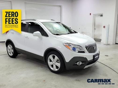 White 2016 Buick Encore Leather