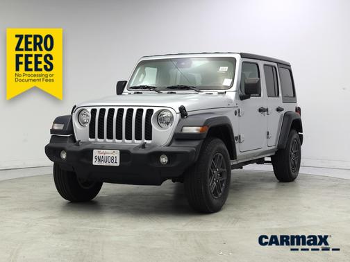 Silver 2024 Jeep Wrangler Sport S