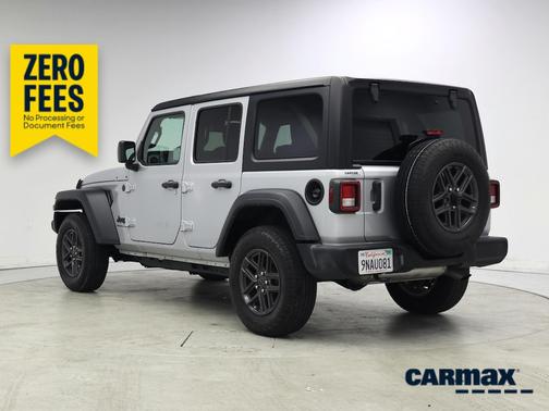 Silver 2024 Jeep Wrangler Sport S