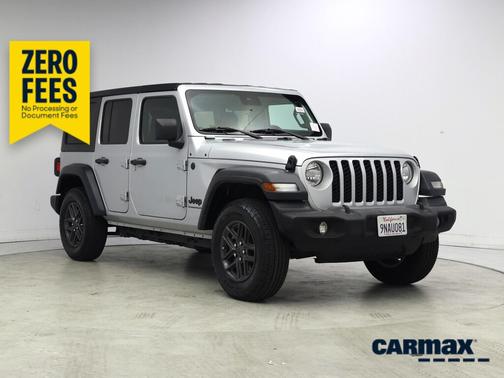 Silver 2024 Jeep Wrangler Sport S