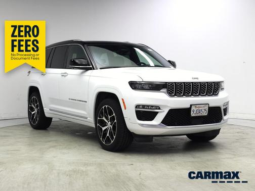 White 2023 Jeep Grand Cherokee Summit Reserve