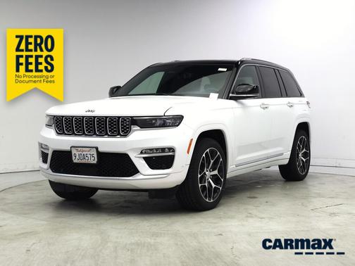 White 2023 Jeep Grand Cherokee Summit Reserve