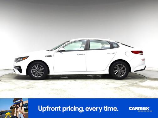 White 2020 Kia Optima LX