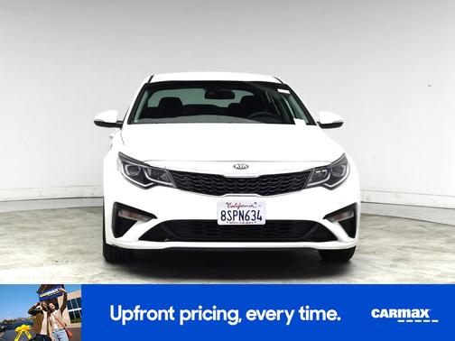 White 2020 Kia Optima LX