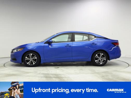 Blue 2020 Nissan Sentra SV