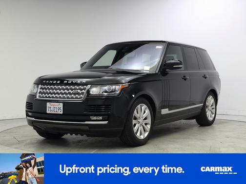 Black 2016 Land Rover Range Rover HSE Diesel