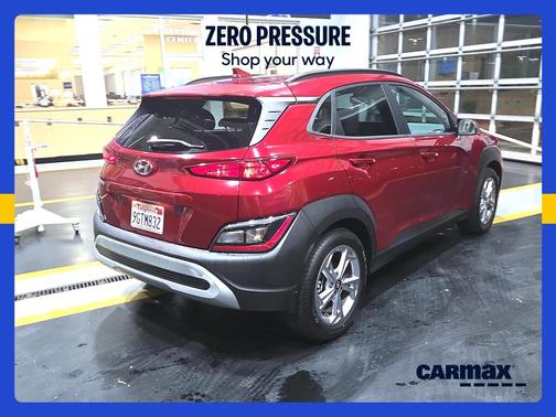 Red 2023 Hyundai KONA SEL