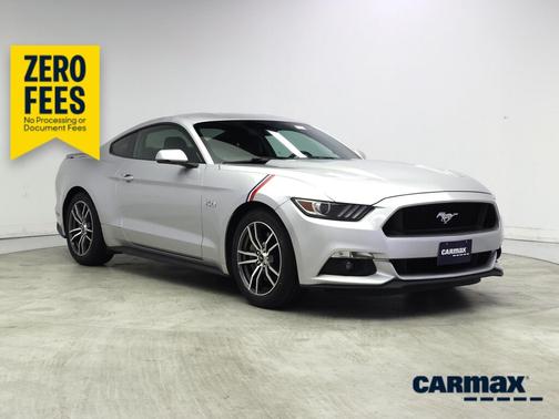 Silver 2017 Ford Mustang GT Premium