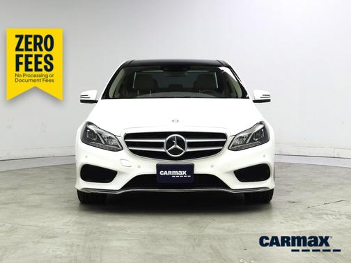 White 2016 Mercedes-Benz E-Class Sport