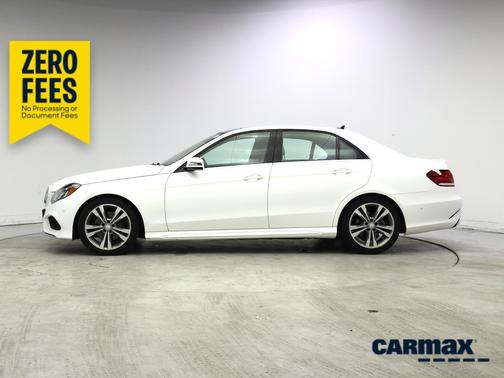 White 2016 Mercedes-Benz E-Class Sport