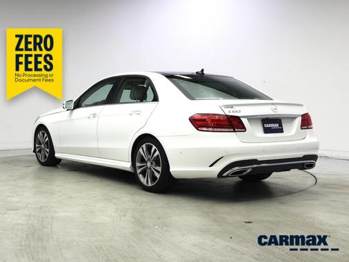 White 2016 Mercedes-Benz E-Class Sport