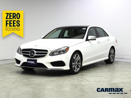 White 2016 Mercedes-Benz E-Class Sport
