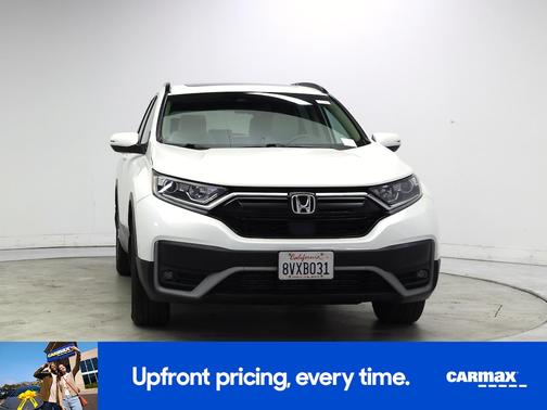 White 2021 Honda CR-V EX-L