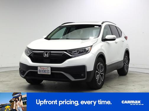 White 2021 Honda CR-V EX-L
