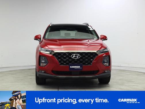 Red 2020 Hyundai SANTA FE Limited