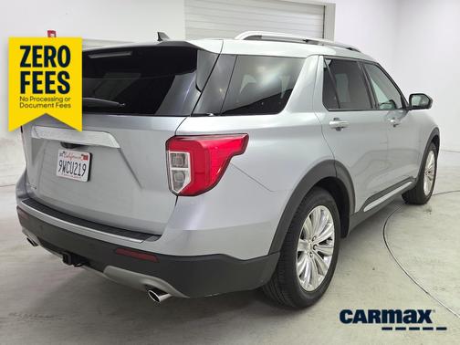 Silver 2021 Ford Explorer Limited