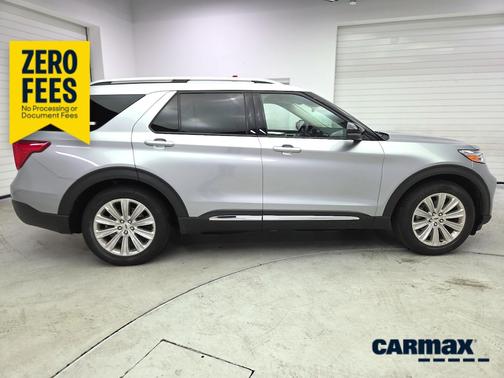 Silver 2021 Ford Explorer Limited