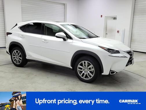 White 2015 Lexus NX 300h