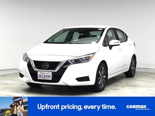 White 2020 Nissan Versa SV