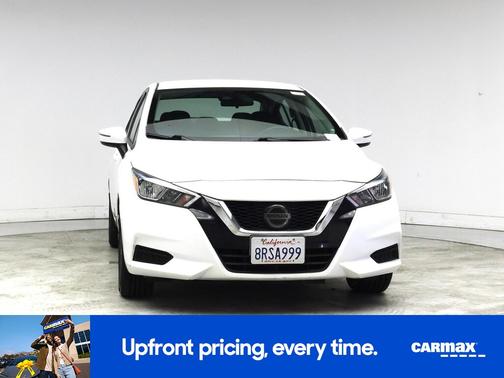White 2020 Nissan Versa SV