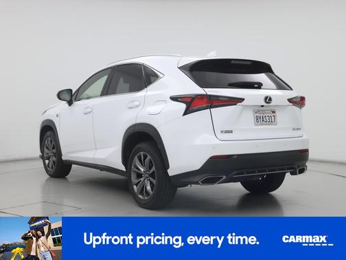 White 2021 Lexus NX 300 F-Sport
