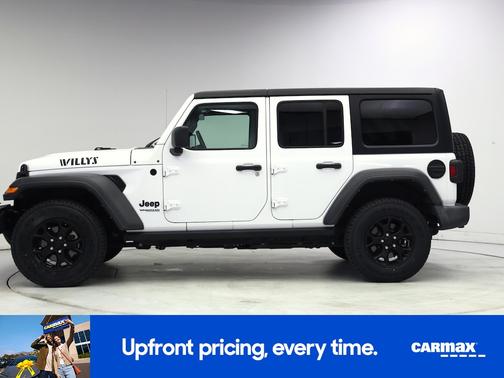 White 2022 Jeep Wrangler Unlimited Willys