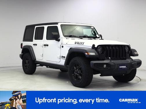 White 2022 Jeep Wrangler Unlimited Willys