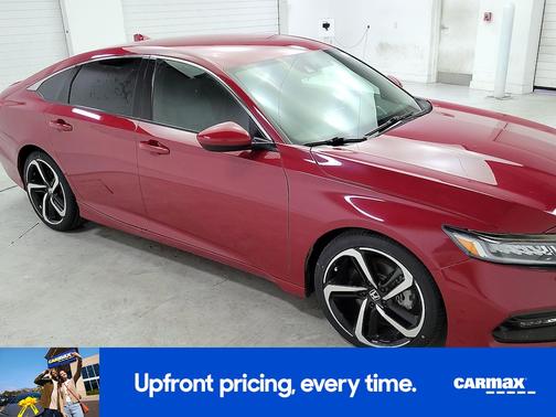 Red 2020 Honda Accord Sport