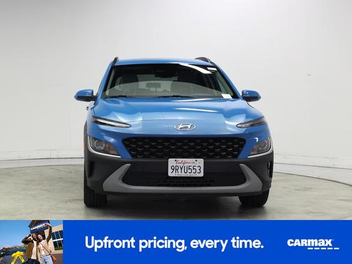Blue 2022 Hyundai KONA SEL