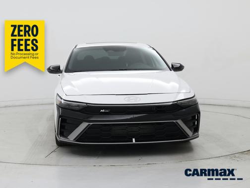 White 2025 Hyundai ELANTRA N Line