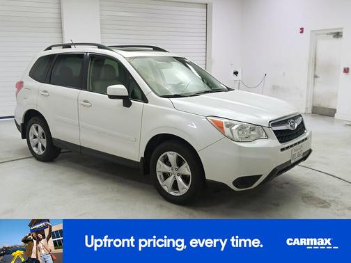 White 2015 Subaru Forester 2.5I Premium
