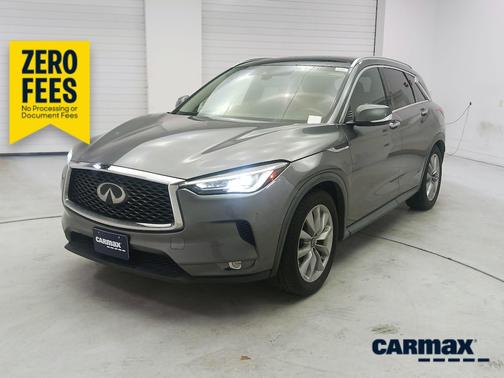 Gray 2020 INFINITI QX50 Luxe