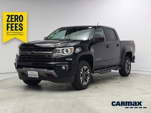 Black 2021 Chevrolet Colorado Z71