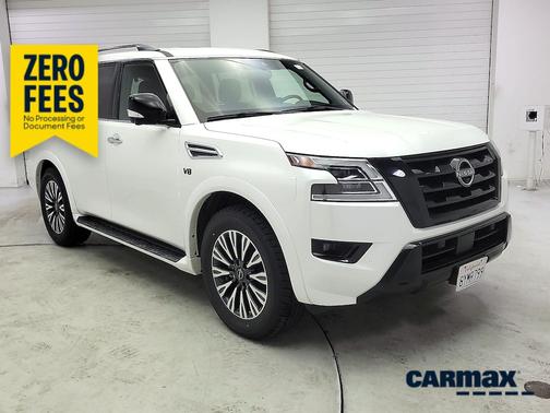 White 2021 Nissan Armada SL