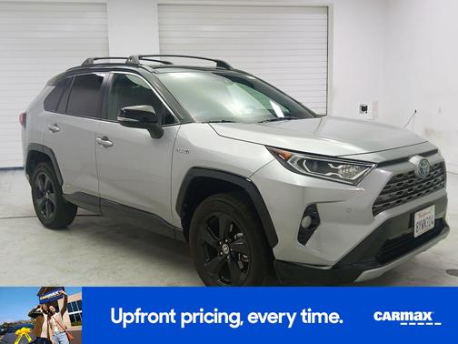 Gray 2021 Toyota RAV4 Hybrid XSE