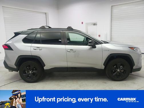 Gray 2021 Toyota RAV4 Hybrid XSE