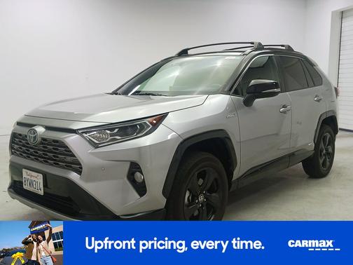Gray 2021 Toyota RAV4 Hybrid XSE