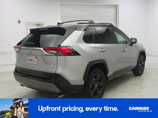 Gray 2021 Toyota RAV4 Hybrid XSE