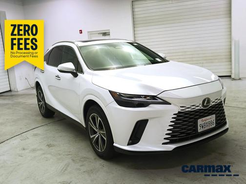 White 2026 Lexus RX 350