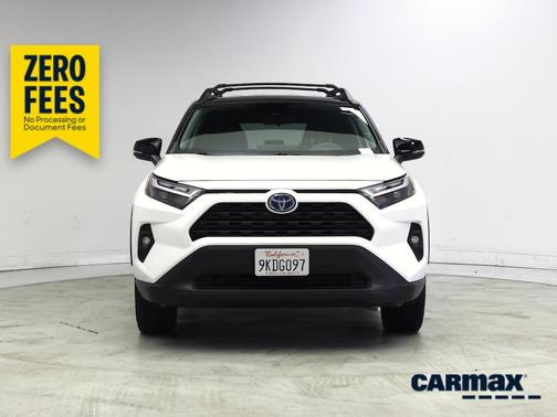 White 2024 Toyota RAV4 Hybrid Woodland Edition
