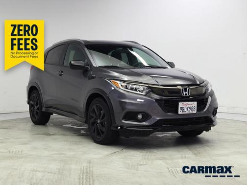 Gray 2021 Honda HR-V Sport
