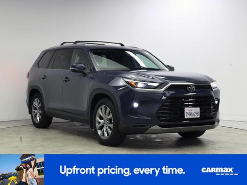 Blue 2024 Toyota Grand Highlander Limited