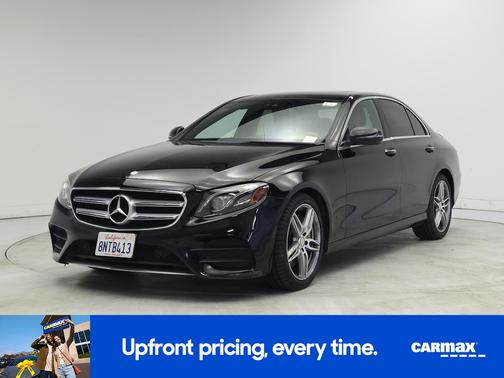 Black 2017 Mercedes-Benz E-Class
